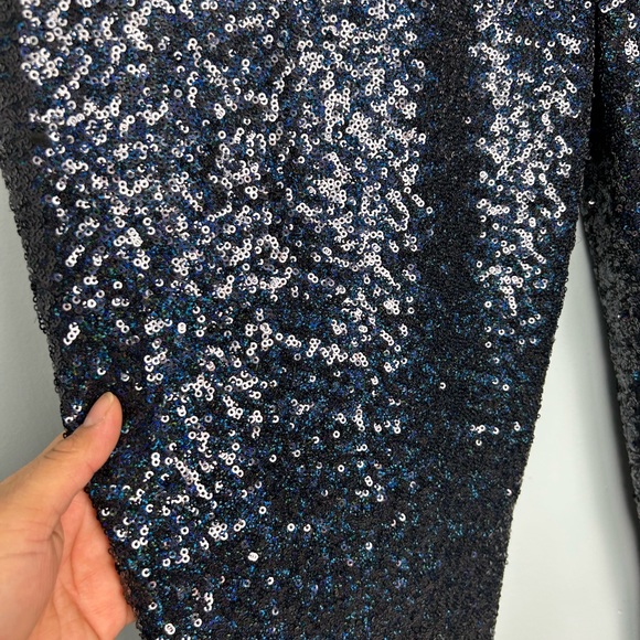 ASOS W40”plus short L30”holidays sequins straight leg pants full lining NWT - Picture 5 of 16